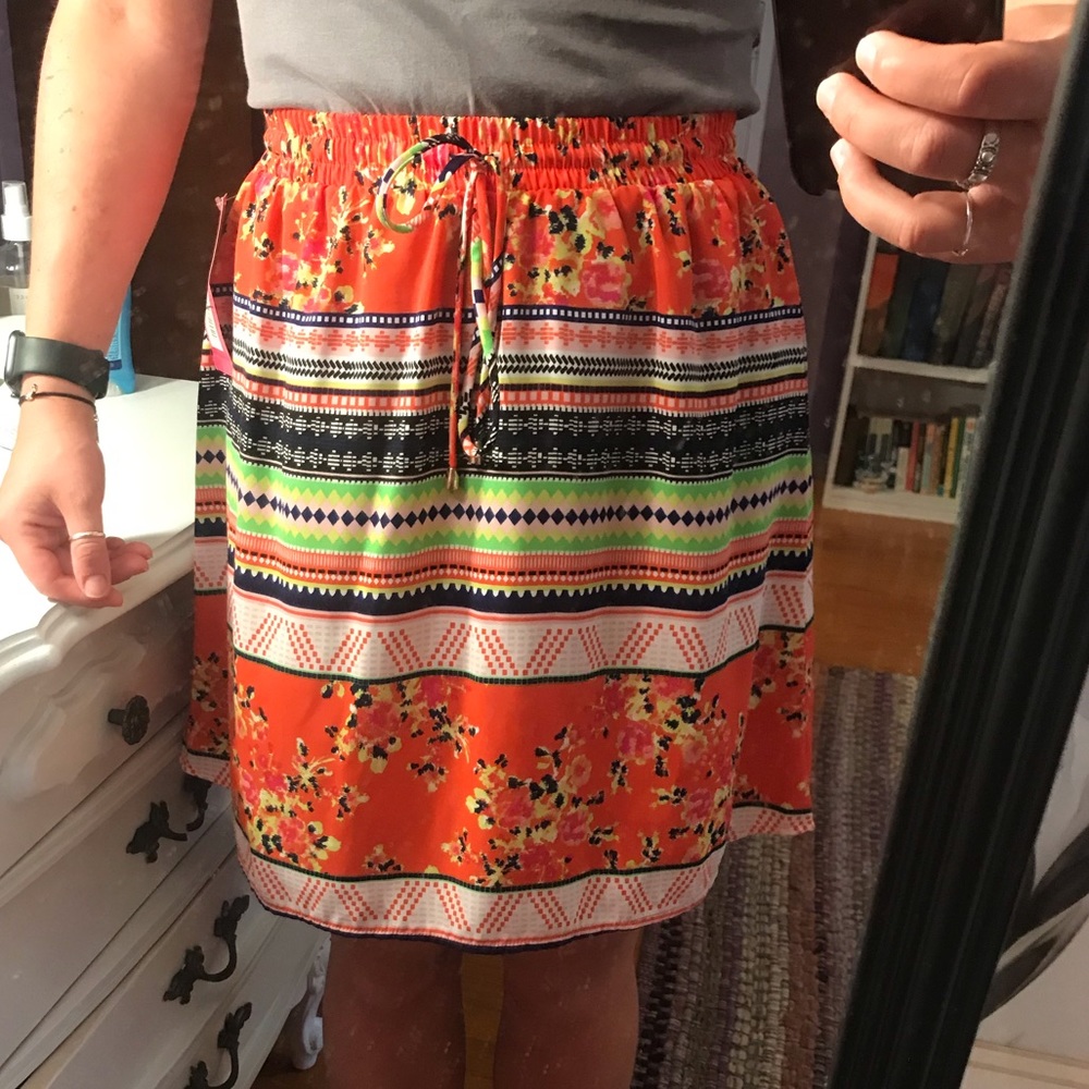 Target printed skirt